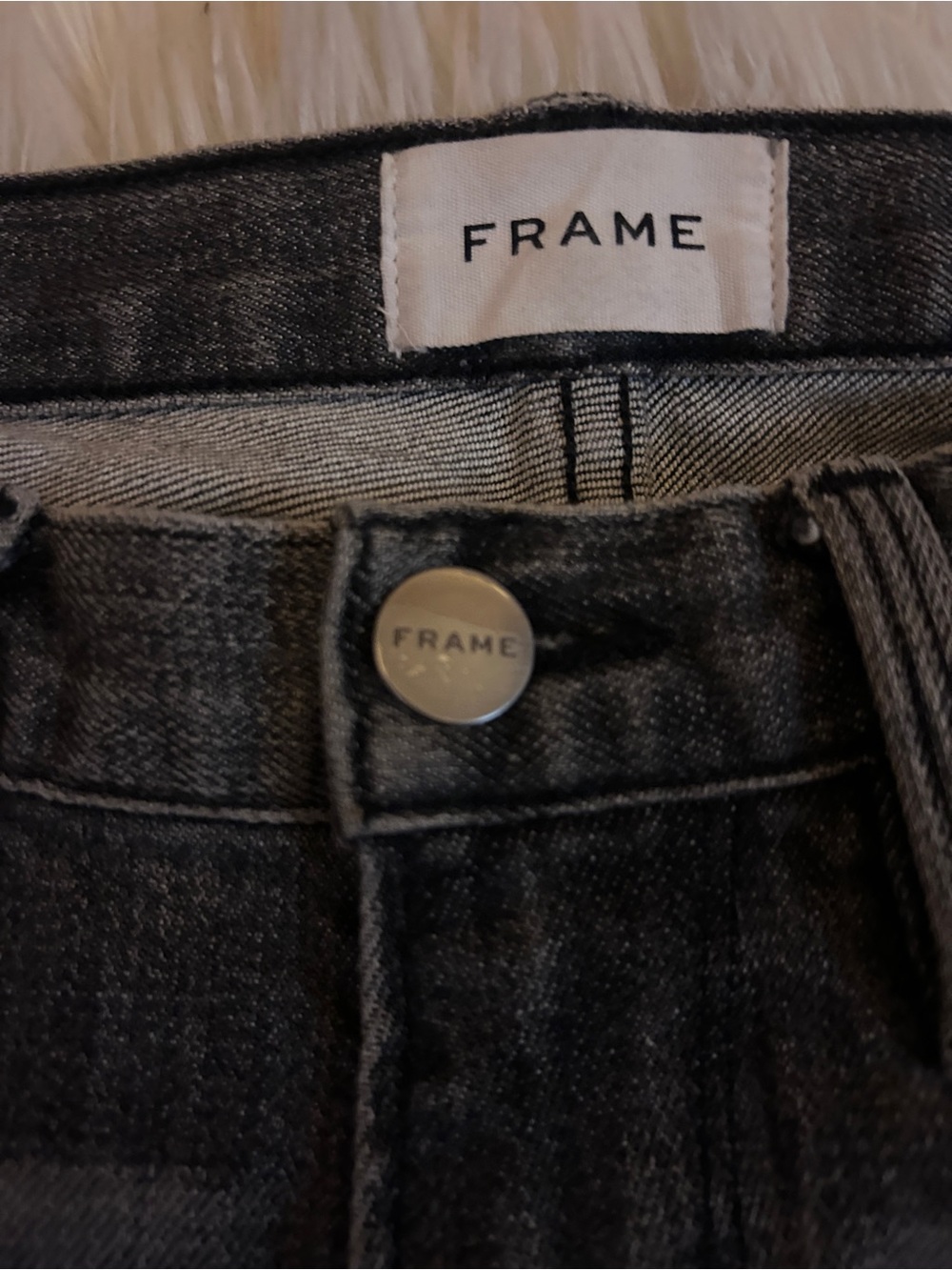 FRAME L’Homme Skinny Jeans Size 30 Granby Gray Wash Designer Denim - Picture 4 of 9